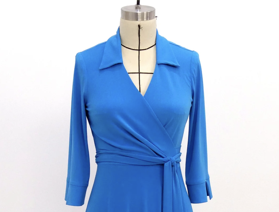 Susan Khalje Wrap Dress